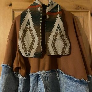 aztec print Patterned Scarf